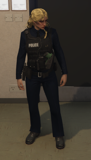 경찰 근무복 긴팔 (여)