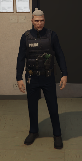 경찰 근무복 긴팔 (남)