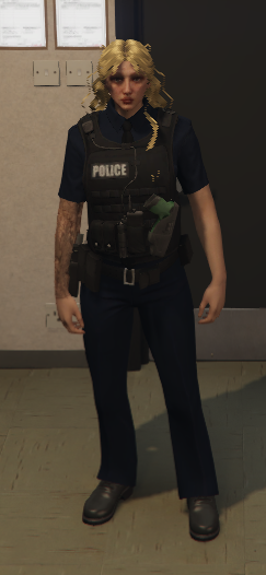 경찰 근무복 반팔 (여)